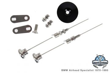 Choke Pull Set 09/80-on, Stainless